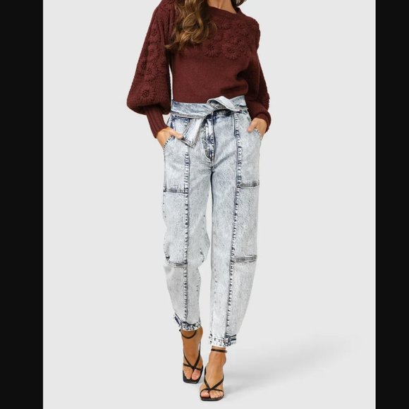 Free People Denim - Free People Ministry of Style Denim paperbag jean